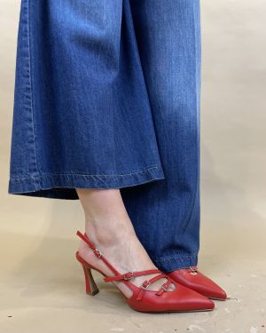 Slingback in pelle Ovyé