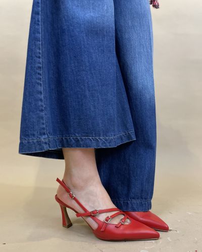 Slingback in pelle Ovyé