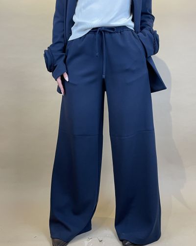 Pantalone palazzo con coulisse in vita Tensione in