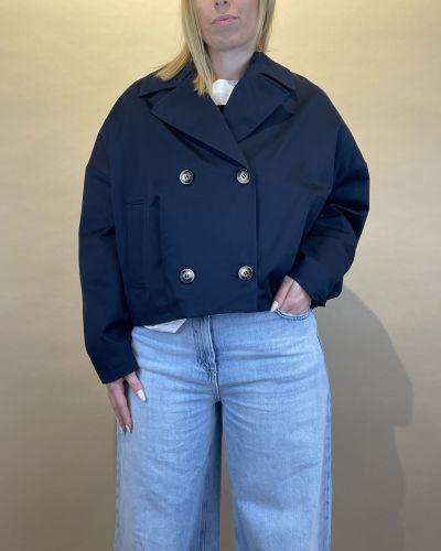 Trench corto modello bomber Tensione in