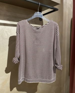 Maglia a riga sottile lurex Souvenir