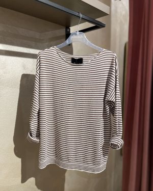 Maglia a riga sottile lurex Souvenir