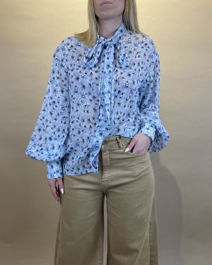 Camicia con fiori Tensione in