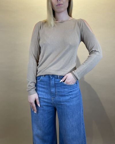Maglia con cut out sulle spalle Kontatto