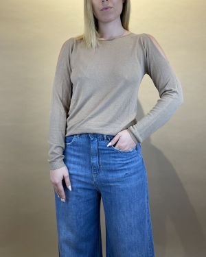 Maglia con cut out sulle spalle Kontatto