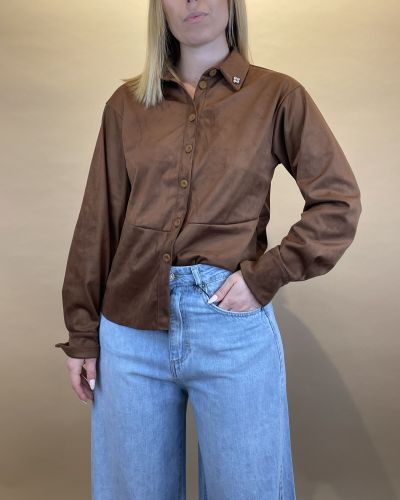 Camicia dainetto cuoio Tensione in