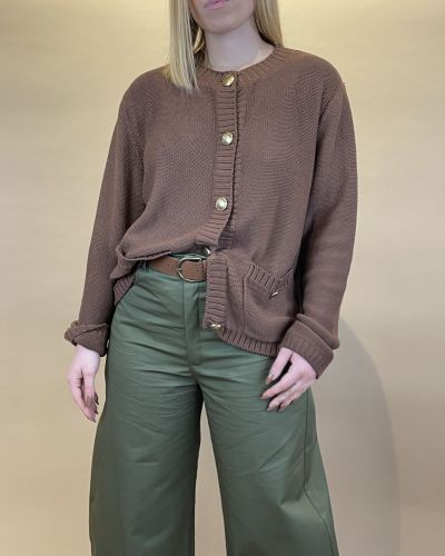 Cardigan con bottoni dorati ViCOLO