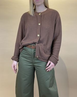 Cardigan con bottoni dorati ViCOLO