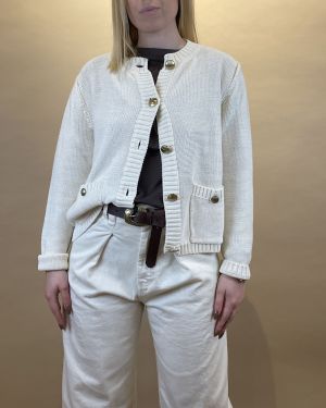 Cardigan con bottoni dorati ViCOLO