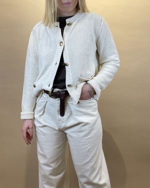 Cardigan con bottoni dorati ViCOLO