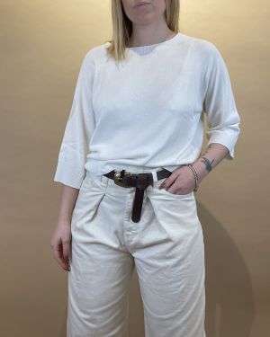 Maglia in viscosa manica 3/4 Kontatto