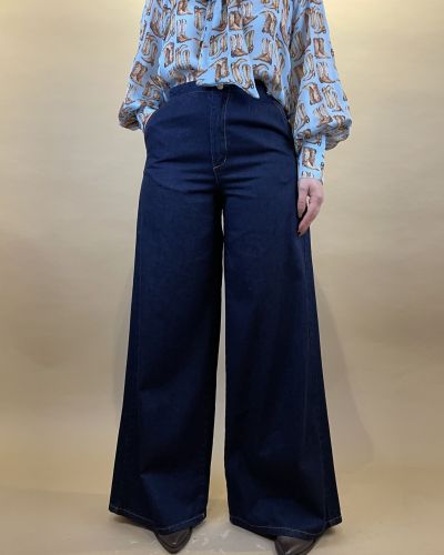 Pantalone palazzo denim Souvenir