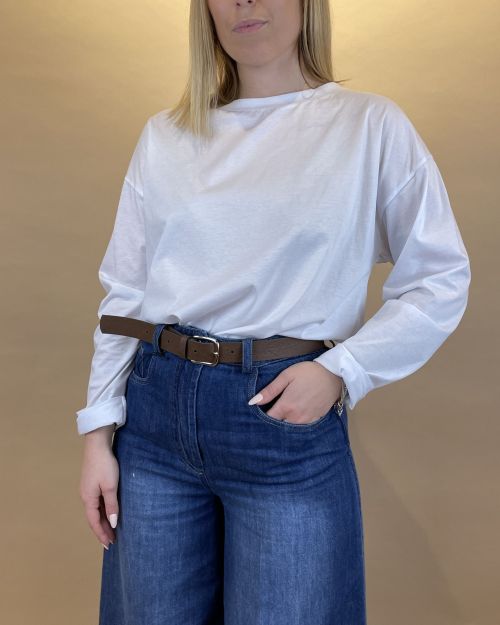 Tshirt in cotone maniche lunghe Souvenir
