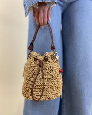Secchiello in raffia ViCOLO