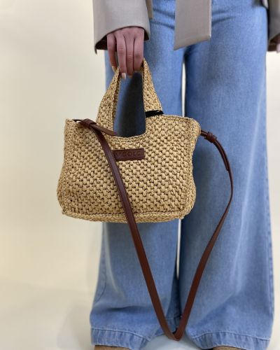 Borsa in raffia ViCOLO