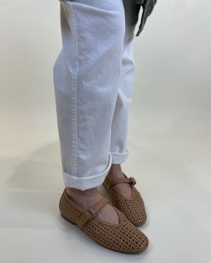 Ballerina in pelle traforata Bibi Lou