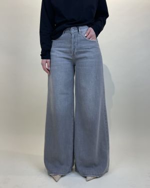 Pantalone denim leggero palazzo Souvenir