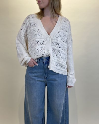 Cardigan ampio traforato ViCOLO