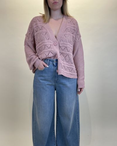 Cardigan ampio traforato ViCOLO
