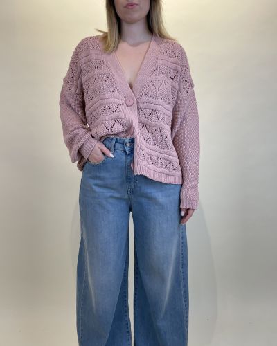 Cardigan ampio traforato ViCOLO