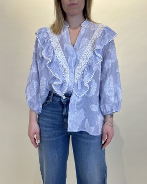 Camicia con ricami Tensione in