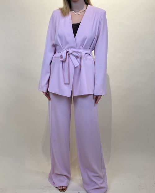Blazer con cintura in vita Dixie