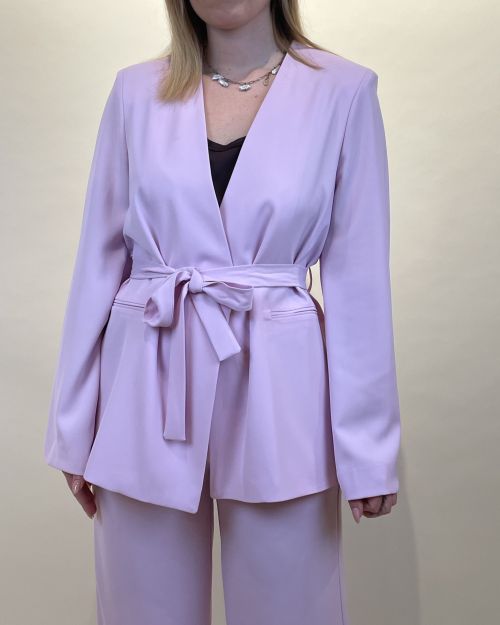 Blazer con cintura in vita Dixie
