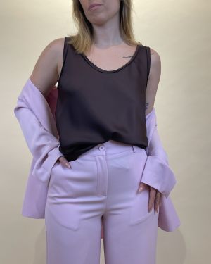 Canotta in satin Souvenir