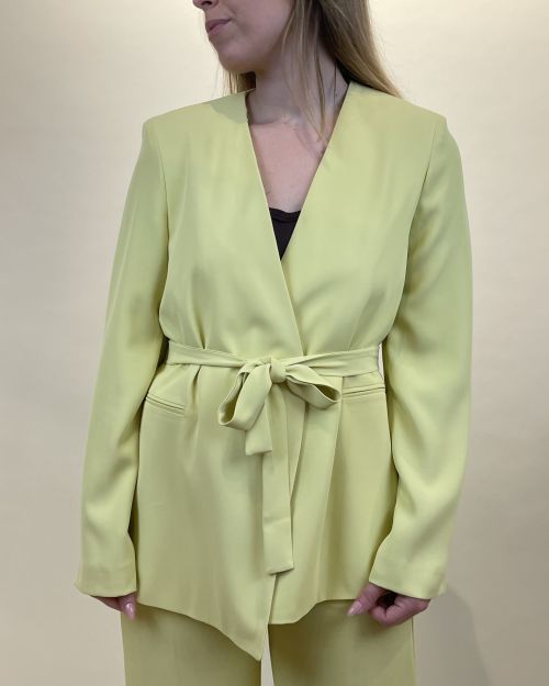 Blazer con cintura in vita Dixie