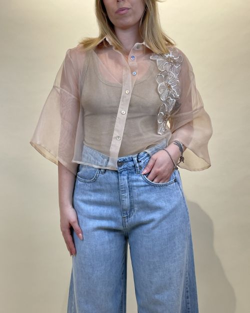 Camicia in organza Dixie