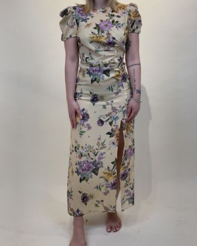 Abito midi a fiori ViCOLO