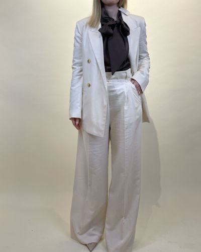 Blazer doppiopetto in misto lino ViCOLO