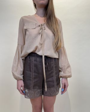 Camicia in mussola di cotone
