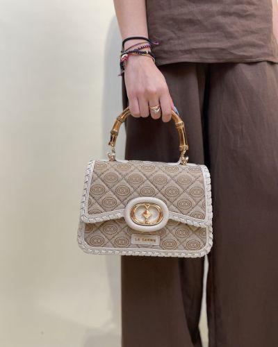 Borsa a mano monogram La Carrie