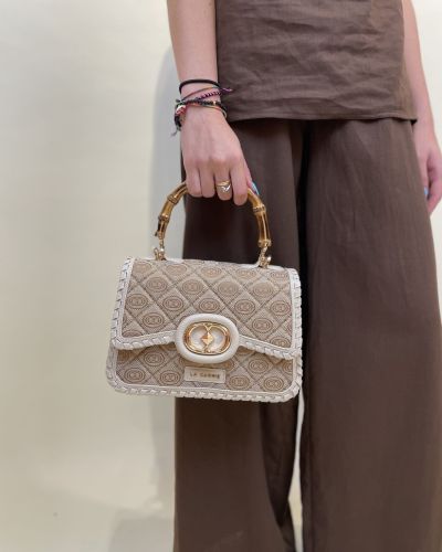 Borsa a mano monogram La Carrie