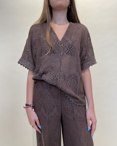 Blusa crochet ViCOLO