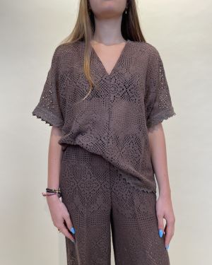 Blusa crochet ViCOLO