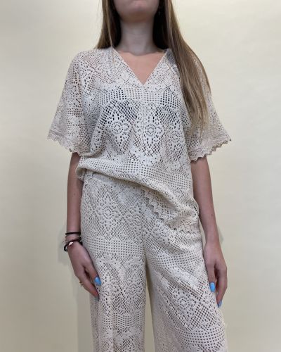 Blusa crochet ViCOLO