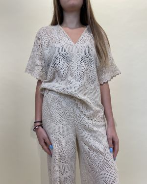 Blusa crochet ViCOLO