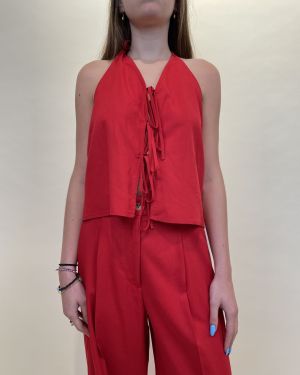 Top con fiocchetti ViCOLO