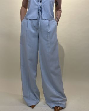 Pantalone palazzo misto lino ViCOLO