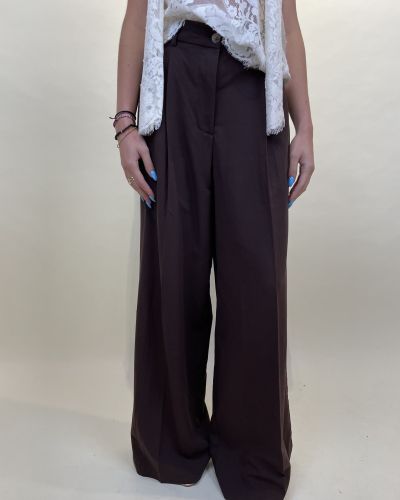 Pantalone palazzo misto lino ViCOLO