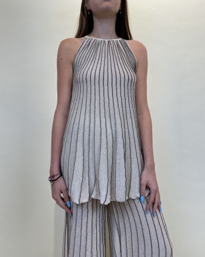 Top viscosa in maglia Souvenir