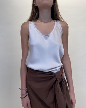 Canotta in satin Souvenir
