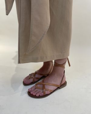 Sandalo in pelle alla schiava Divine Follie