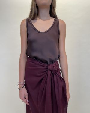 Canotta in satin Souvenir
