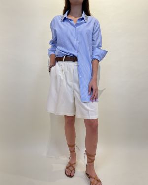 Bermuda shorts con pinces e cintura ViCOLO