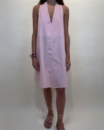 Abito con scollo a V con retro all’americana ViCOLO
