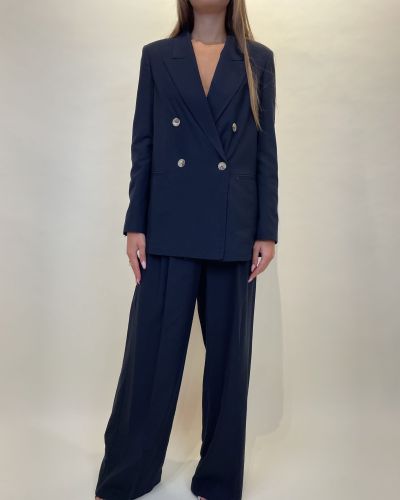 Blazer doppiopetto in misto lino ViCOLO