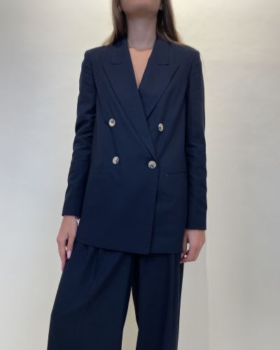 Blazer doppiopetto in misto lino ViCOLO
